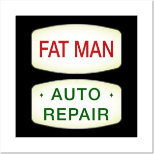 fatman repair Posters and Art